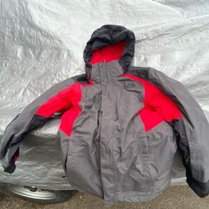Men’s M the north face winter jacket coat with hood